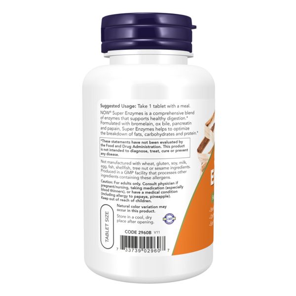 Super Enzymes - 180 tabs 2022-10-2611 фото