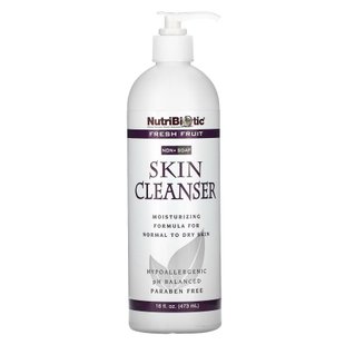 NutriBiotic, очищувальний засіб для шкіри, Skin Cleanser - 473 ml Fresh Fruit 2022-10-1729 фото