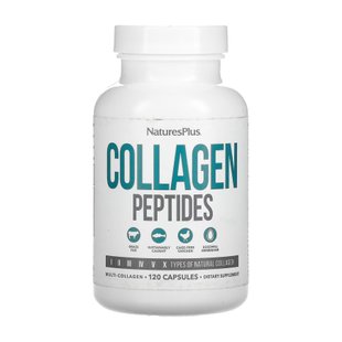 Колагенові пептиди, Collagen Peptides - 120 caps 2023-10-2375 фото