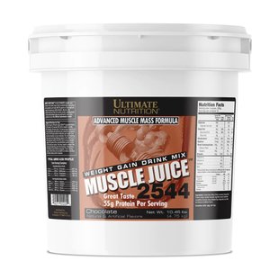 Гейнер, Muscle Juice 2544 - 6000g Chocolate 2022-10-0895 фото