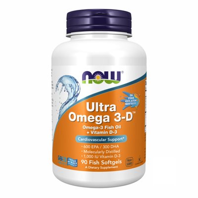Ultra Omega 3-D Softgels - 90 fsg 2022-10-0058 фото