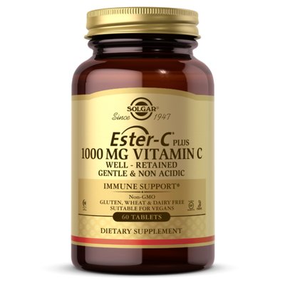 Ester-C® Plus 1000 mg Vitamin C - 60 tabs 2022-10-2986 фото