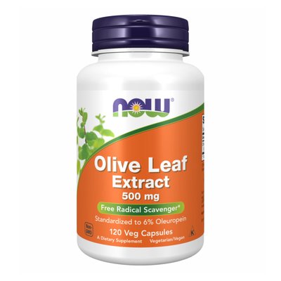 Olive Leaf Extract 500mg - 120 vcaps 2022-10-1440 фото