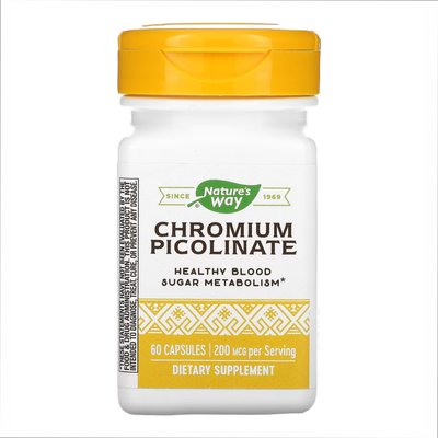 Chromium Picolinate - 60 caps 2022-10-1078 фото