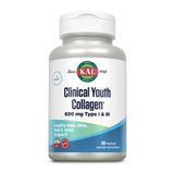 Гидролизованный морской коллаген с биотином, Clinical Youth Collagen I&III 600mg - 60 vcaps 2023-10-3155 фото