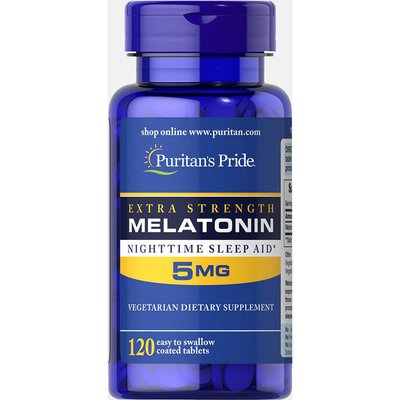 Melatonin 5 mg - 120tabs 100-62-4494511-20 фото