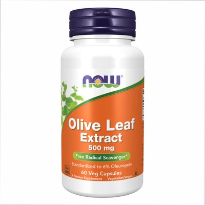 Olive Leaf Extract 500 mg - 60 veg caps 2022-10-0972 фото