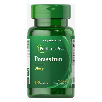 Potassium 99 mg - 100 Caps 100-16-8238887-20 фото