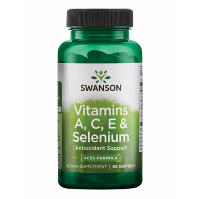 Vitamin A C E + Selenium - 60sgels 100-44-8446080-20 фото