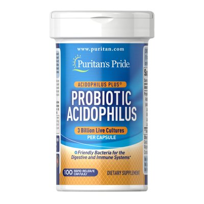 Probiotic Acidophilus - 100caps 100-30-7500747-20 фото