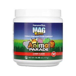 Магній для дітей, Animal Parade Kidz Powder - 171g 2023-10-2368 фото