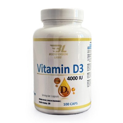 Vitamin D3 4000iu - 100 caps 2022-10-1854 фото