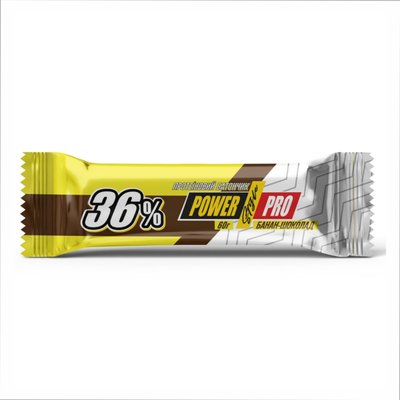 Protein Bar 36% - 20x60g Banan Chocolate 2022-10-0722 фото