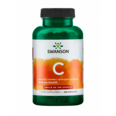 Immune Health Buffered Vitamin C with Bioflavonoids - 100 caps 100-32-0312292-20 фото