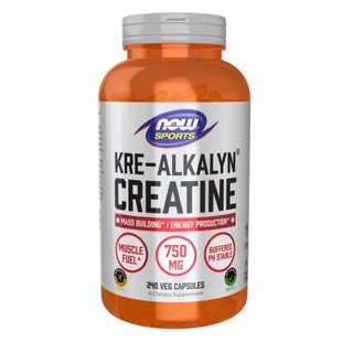 Kre-Alkalyn Креатин, Creatine 750 mg - 240 caps 2022-10-2926 фото