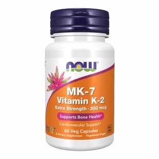 Вітамін К2, Vitamin K2 (MK-7) 300mcg - 60 vcaps 2022-10-1700 фото