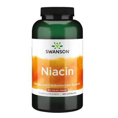 Niacin 500mg - 250cap 100-82-2184431-20 фото