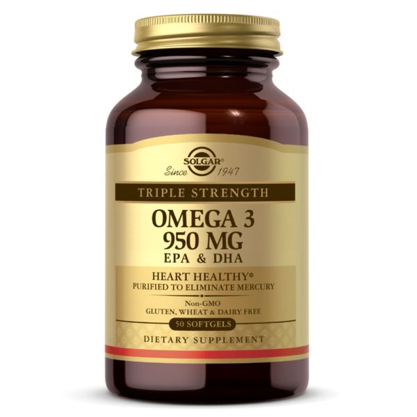 Triple Strength Omega-3 950 mg - 50 softgels 2022-10-2998 фото