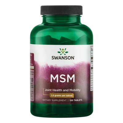 Ultra MSM 1500 mg - 120 Tabs 100-56-5516255-20 фото