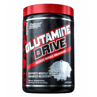 Глютамин, Glutamine drive - 300g 100-99-8232742-20 фото