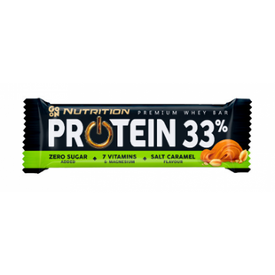 Protein 33% Bar - 50g Salted caramel 2023-10-3037 фото