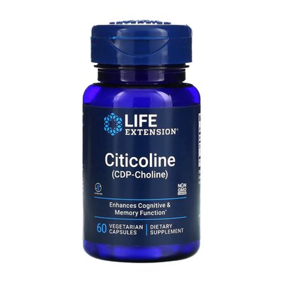 Citicoline (CDP-Choline) - 60 vcaps 2022-10-1900 фото