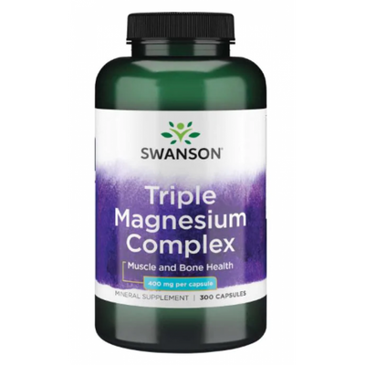 Triple Magnesium Complex 400mg - 300caps 100-89-7242277-20 фото