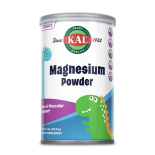 Дитячий магній цитрат, Magnesium Powder 200mg - 4oz Unflavored 2023-10-2155 фото
