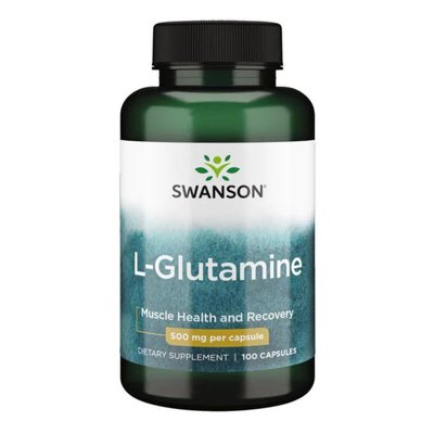 L-Glutamine 500mg - 100caps 100-52-2730970-20 фото