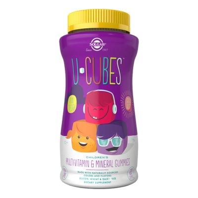 U-Cubes™ Children's Multi-Vitamin & Mineral - 120 Gummies 2022-10-1560 фото
