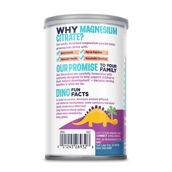 Дитячий магній цитрат, Magnesium Powder 200mg - 4oz Unflavored 2023-10-2155 фото