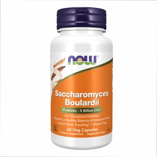 Сахароміцети Буларді, Saccharomyces Boulardii - 60veg caps 100-33-7828668-20 фото