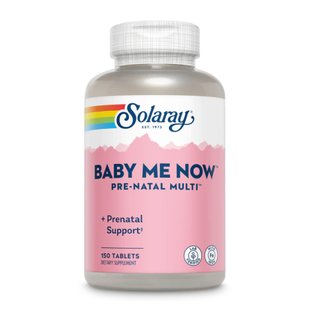 Мультивітаміни для вагітних, Baby Me Now Prenatal Multi - 150 tabs 2023-10-2122 фото