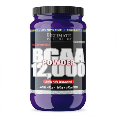 Bcaa 12000 Powder - 400g Unflavored 2022-10-2107 фото