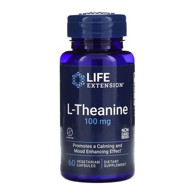 L-Theanine 100 mg - 60 vcaps 2022-10-1904 фото