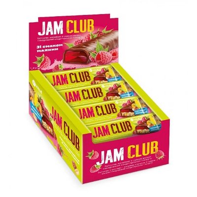 Jam Club - 24x40g Muesli jelly with Raspberry 100-72-2949076-20 фото