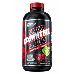 Л-Карнітин, Liquid L-Carnitine 3000 - 480ml Berry Blast 2022-10-0418 фото