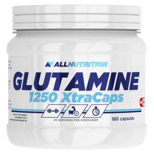 Глютамін, Glutamine 1250 Xtracaps - 180caps 100-33-2392554-20 фото