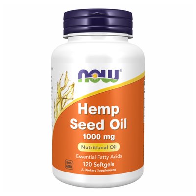 Hemp Seed Oil 1000 mg - 120 Softgels 2022-10-0979 фото
