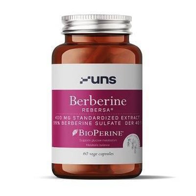 Berberine 400mg - 60 veg caps 2022-10-2707 фото