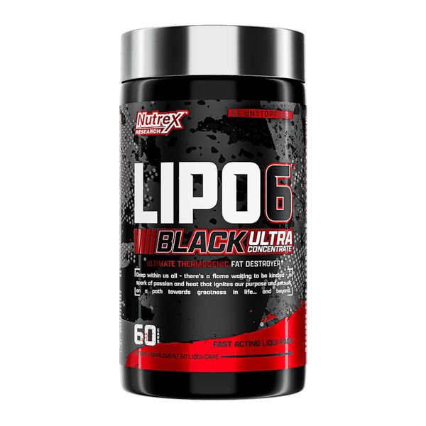 Lipo 6 Black Ultra Concentrate - 60 caps (EU version) 2023-10-3310 фото