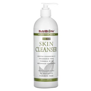 Гель для очищення чутливої шкіри без ароматизаторів, Nutribiotic Skin Cleanser Sensitive Skin - 473 ml 2022-10-1730 фото