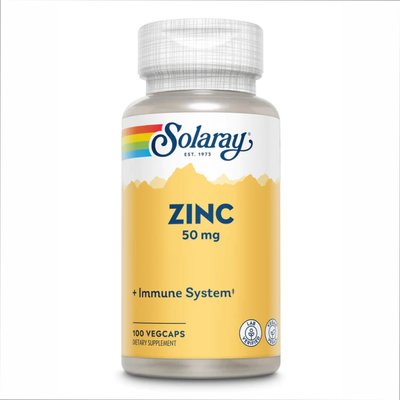 Zinc 50mg - 100 vcaps 2022-10-1028 фото