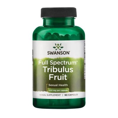 Tribulus Fruit 500mg - 90 cap 100-73-7061514-20 фото