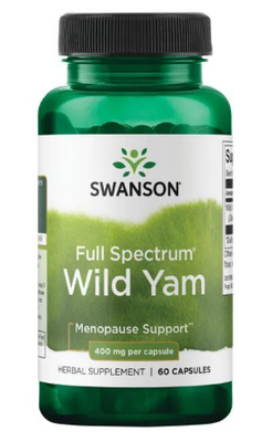 Full Spectrum Wild Yam 400mg - 60caps 100-27-8393439-20 фото