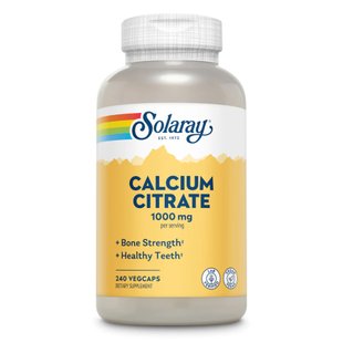 Кальцій Цитрат, Calcium Citrate 1000mg - 240 vcaps 2022-10-2447 фото