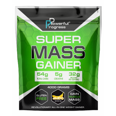 Super Mass Gainer - 4000g Banana 100-91-9374709-20 фото