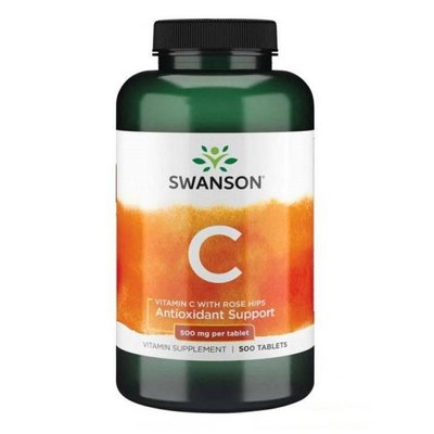 Vitamin C with Rose Hips 500 mg - 500 tab 100-55-5767539-20 фото