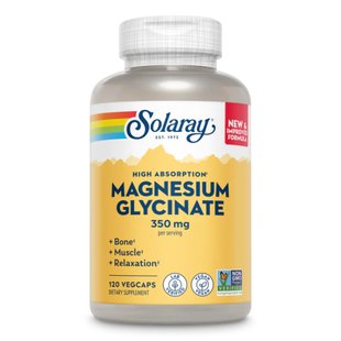 Магній гліцинат для нервової системи та покращення сну, Magnesium Glycinate 350мг - 120 вкапсул 2022-10-1798 фото