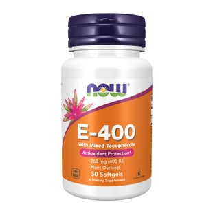 Vitamin E-400 With Mixed Tocopherols - 50 softgels 100-13-7885052-20 фото